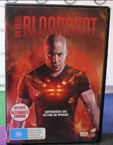 2020 BLOODSHOT MOVIE DVD COMIC BOOK RELATED  PREOWNED