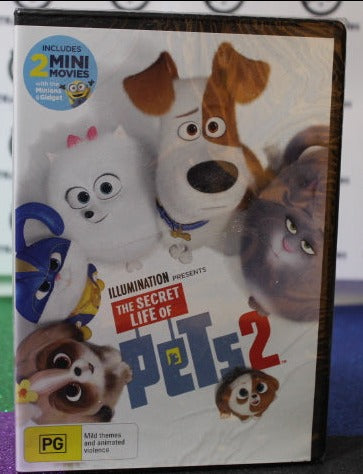 2019 THE SECRET LIFE OF PETS 2  MOVIE  DVD  NEW UNOPENED SEALED