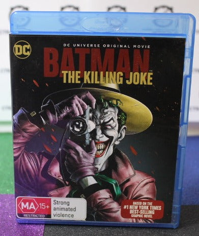 2016 BATMAN THE KILLING JOKE DC UNIVERSE ORIGINAL MOVIE  BLU-RAY DC COMICS  NEW SEALED