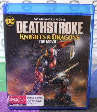 2020 DEATHSTROKE KNIGHTS & DRAGONS DC ANIMATED MOVIE  BLU-RAY  DC COMICS  PREOWNED