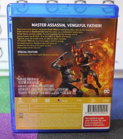2020 DEATHSTROKE KNIGHTS & DRAGONS DC ANIMATED MOVIE  BLU-RAY  DC COMICS  PREOWNED