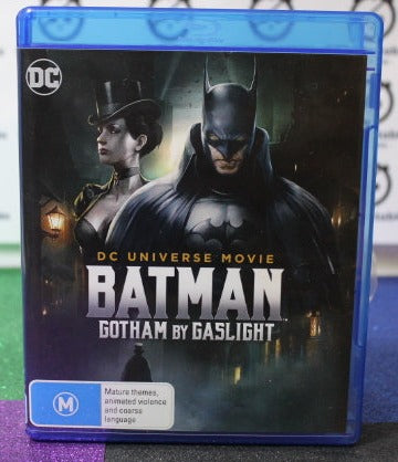 2018 BATMAN GOTHAM BY GASLIGHT DC UNIVERSE ORIGINAL MOVIE  BLU-RAY DC COMICS  PREOWNED