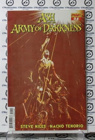 ASH AND THE ARMY OF DARKNESS # 7 VF DYNAMITE COMIC BOOK 2014