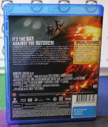 2018 BATMAN GOTHAM BY GASLIGHT DC UNIVERSE ORIGINAL MOVIE  BLU-RAY DC COMICS  PREOWNED
