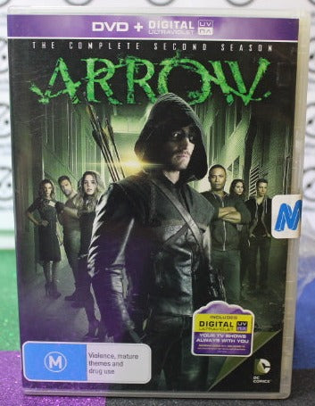 2013 ARROW THE COMPLETE SECOND SEASON DVD TV SERIES DC COMICS UNOPENED