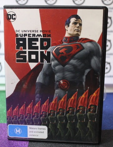 2020 SUPERMAN RED SON DC UNIVERSE MOVIE  DVD DC COMICS  PREOWNED