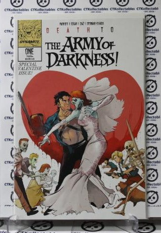 DEATH TO THE ARMY OF DARKNESS # 1 VARIAT D COVER DYNAMITE HORROR COMIC BOOK 2020