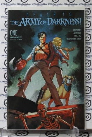 DEATH TO THE ARMY OF DARKNESS # 1 VARIAT C COVER DYNAMITE HORROR COMIC BOOK 2020