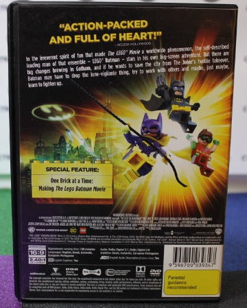 2017 THE LEGO BATMAN MOVIE  DVD   DC COMICS  PREOWNED