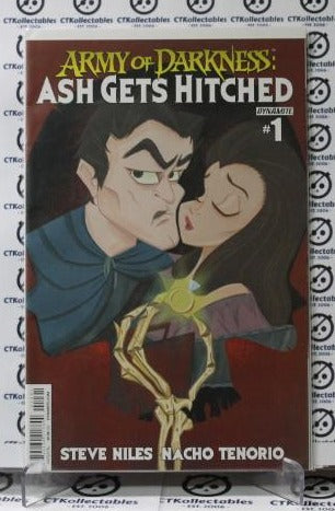 ARMY OF DARKNESS # 1 ASH GETS HITCHED VARIANT VF DYNAMITE  COMIC BOOK 2014