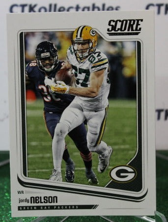 2018 PANINI SCORE JORDY NELSON # 115 NFL GREEN BAY PACKERS GRIDIRON  CARD