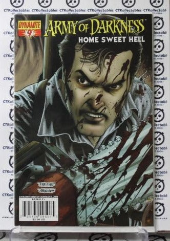 ARMY OF DARKNESS # 9 VARIANT HOME SWEET HELL VF DYNAMITE COMIC BOOK 2008