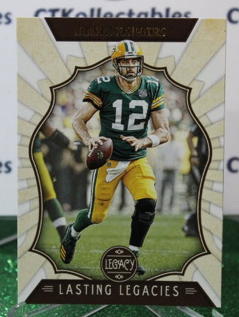 2019 PANINI LEGACY AARON RODGERS # LL-AR NFL GREEN BAY PACKERS GRIDIRON  CARD