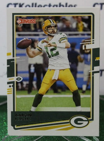 2020 PANINI DONRUSS AARON RODGERS # 103 NFL GREEN BAY PACKERS GRIDIRON  CARD