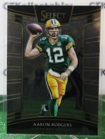 2018 PANINI SELECT AARON RODGERS # 98 NFL GREEN BAY PACKERS GRIDIRON  CARD