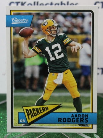 2018 PANINI CLASSICS AARON RODGERS # 36 NFL GREEN BAY PACKERS GRIDIRON  CARD