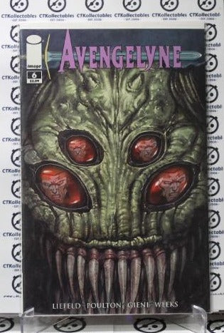 AVENGELYNE # 6   VF VARIANT B COVER IMAGE COMIC BOOK 2011
