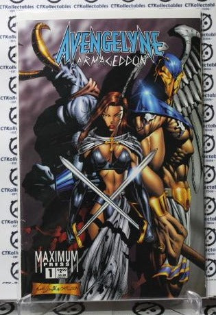 AVENGELYNE  # 1 ARMAGEDDON VF MAXIMUM COMIC BOOK 1996 MATURE READERS