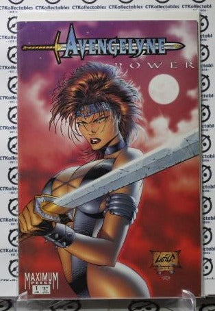 AVENGELYNE  # 1 POWER   MAXIMUM COMIC BOOK 1995 MATURE RERADERS