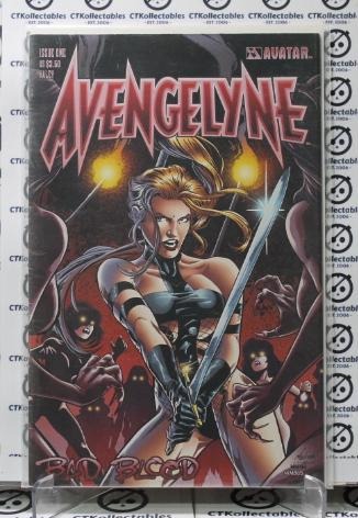 AVENGELYNE  # 1 BAD BLOOD  AVATAR  HORROR COMIC BOOK 2000 MATURE READERS