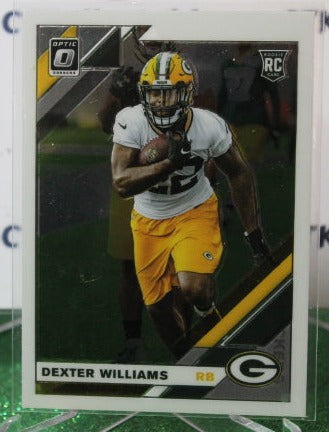 2019 PANINI DONRUSS OPTIC DEXTER WILLIAMS # 146 ROOKIE NFL GREEN BAY PACKERS GRIDIRON  CARD