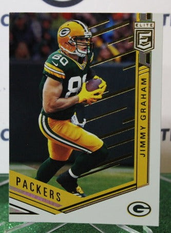 2018 PANINI DONRUSS ELITE JIMMY GRAHAM # 34 NFL GREEN BAY PACKERS GRIDIRON  CARD