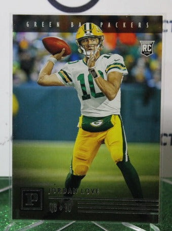 2020 PANINI  CHRONICLES JORDAN LOVE # PA-4 ROOKIE NFL GREEN BAY PACKERS GRIDIRON  CARD