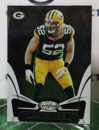 2018 PANINI CERTIFIED CLAY MATTHEWS # 59 FOIL NFL GREEN BAY PACKERS GRIDIRON  CARD