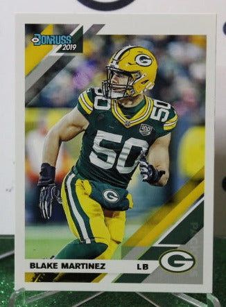 2019 PANINI DONRUSS BLAKE MARTINEZ # 103 NFL GREEN BAY PACKERS GRIDIRON  CARD