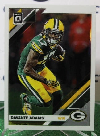 2019 PANINI DONRUSS OPTIC DAVANTE ADAMS # 38 NFL GREEN BAY PACKERS GRIDIRON  CARD