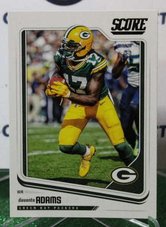 2018 PANINI SCORE DAVANTE ADAMS # 118 NFL GREEN BAY PACKERS GRIDIRON  CARD