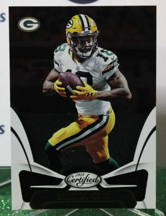 2018 PANINI CERTIFIED RANDALL COBB # 60 NFL GREEN BAY PACKERS GRIDIRON  CARD