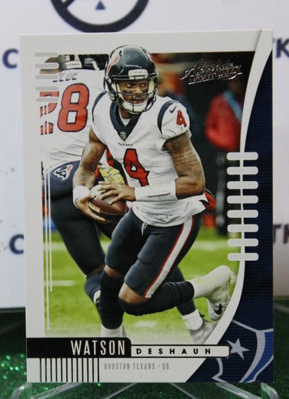 2019 PANINI ABSOLUTE DESHAUN WATSON # 26  NFL HOUSTON TEXANS GRIDIRON  CARD