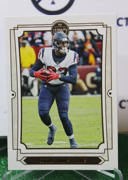 2019 PANINI LEGACY JORDAN THOMAS # 42 NFL HOUSTON TEXANS GRIDIRON  CARD