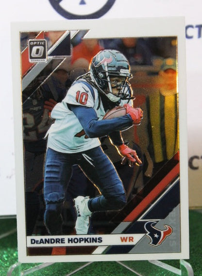 2019 PANINI DONRUSS OPTIC DeANDRE HOPKINS # 42 NFL HOUSTON TEXANS GRIDIRON  CARD