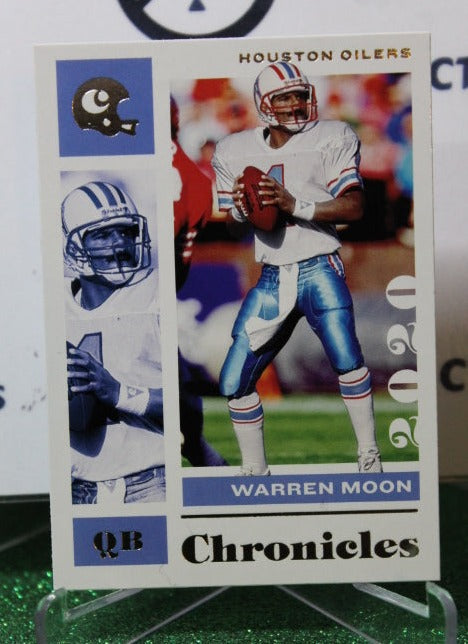 2020 PANINI CHRONICLES WARREN MOON # 97 NFL HOUSTON OILERS GRIDIRON  CARD