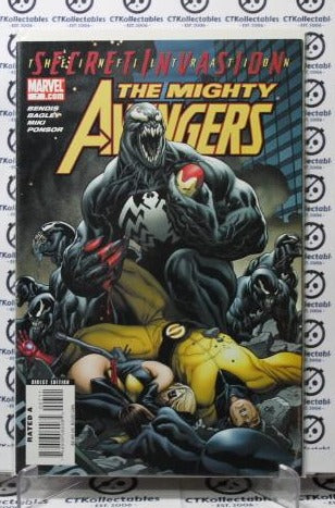 THE MIGHTY AVENGERS # 7  VF MARVEL COMIC BOOK 2007 VENOM