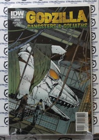 GODZILLA # 5 GANGSTERS & GOLIATHS VARIANT  IDW COMICS NM / VF  COMIC BOOK 2011