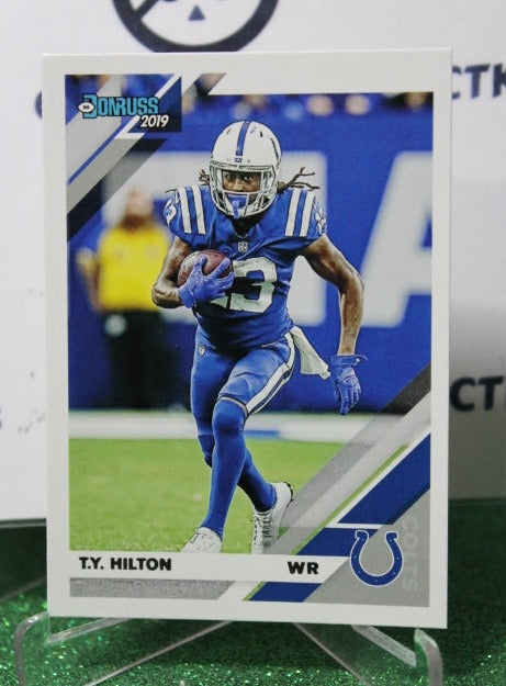 2019 PANINI DONRUSS T.Y. HILTON # 116 NFL INDIANAPOLIS COLTS GRIDIRON  CARD