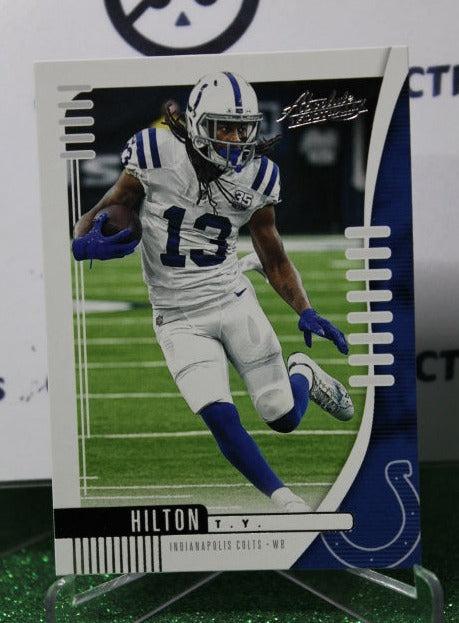 2019 PANINI ABSOLUTE T.Y. HILTON # 30 NFL INDIANAPOLIS COLTS GRIDIRON  CARD