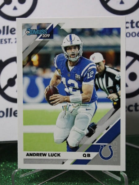 2019 PANINI DONRUSS ANDREW LUCK # 114 NFL INDIANAPOLIS COLTS GRIDIRON  CARD