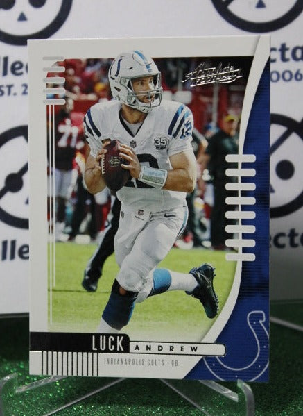 2019 PANINI ABSOLUTE ANDREW LUCK # 29 NFL INDIANAPOLIS COLTS GRIDIRON  CARD