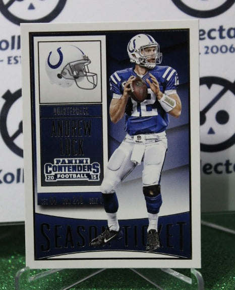 2015 PANINI CONTENDERS ANDREW LUCK # 29 NFL INDIANAPOLIS COLTS GRIDIRON  CARD