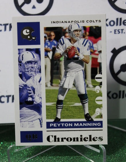 2020 PANINI CHRONICLES PEYTON MANNING # 41 NFL INDIANAPOLIS COLTS GRIDIRON  CARD