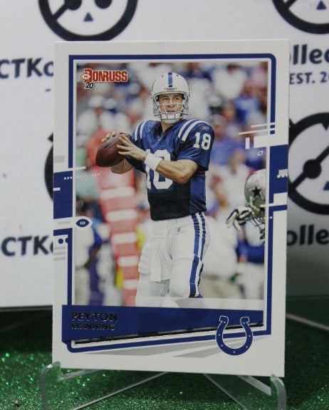 2020 PANINI DONRUSS PEYTON MANNING # 125 NFL INDIANAPOLIS COLTS GRIDIRON  CARD