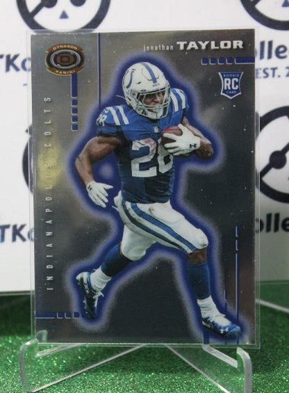 2020 PANINI CHRONICLES DYNAGON JONATHAN TAYLOR # D-7 ROOKIE NFL INDIANAPOLIS COLTS GRIDIRON  CARD