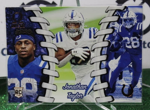 2020 PANINI CHRONICLES OMEGA JONATHAN TAYLOR # O-11 ROOKIE NFL INDIANAPOLIS COLTS GRIDIRON  CARD