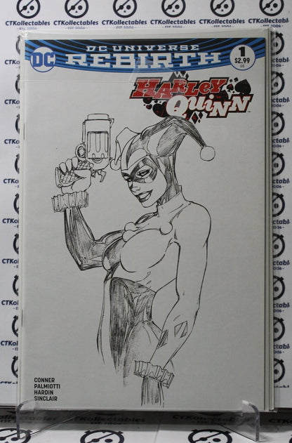 HARLEY QUINN REBIRTH # 1 VARIANT SKETCH COVER DC UNIVERSE REBIRTH  2016