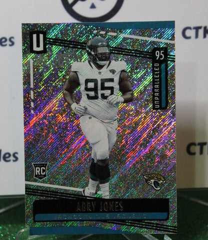 2019 PANINI UNPARALLELED ABRY JONES # 68 ROOKIE NFL JACKSONVILLE JAGUARS GRIDIRON  CARD