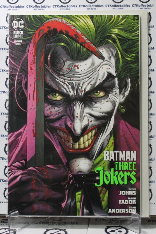 BATMAN THREE JOKERS # 1 VARIANT DC BLACK LABEL JOKER  2020